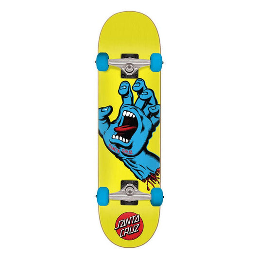 Santa Cruz 7.75" x 30" Screaming Hand Mini Complete Skateboard - 5150 Skate Shop
