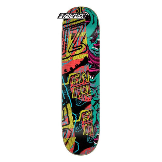 Santa Cruz 8.0" x 31.6" No Pattern Dot Ever-Slick Skateboard Deck - 5150 Skate Shop