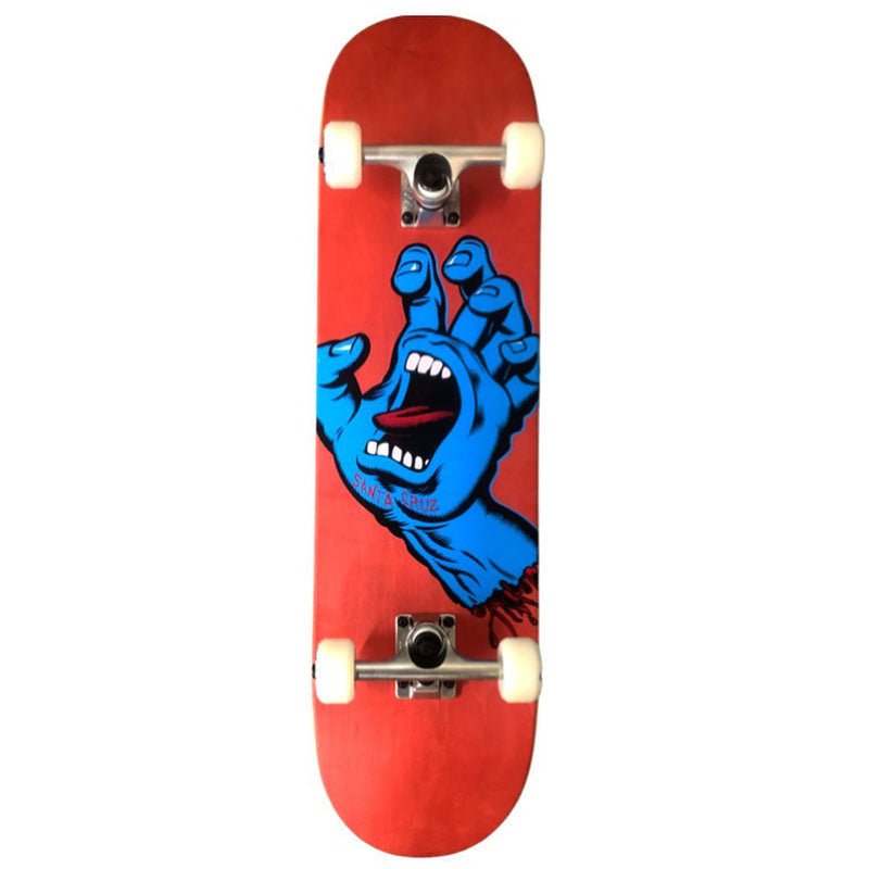 Santa Cruz 8.0" x 31.6" Screaming Hand Custom Complete Skateboard - 5150 Skate Shop