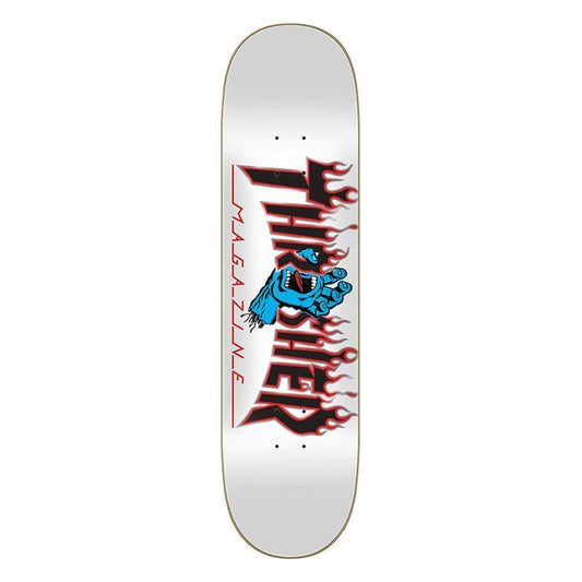 Santa Cruz 8.0"x 31.6" Thrasher Screaming Flame Logo Skateboard Decks - 5150 Skate Shop