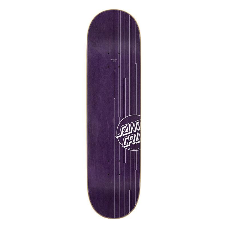 Santa Cruz 8.125" x 31.7" Strip Stripe Dot Skateboard Deck-5150 Skate Shop