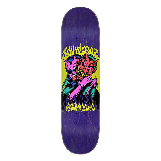 Santa Cruz 8.25" x 31.6" Delfino Devil VX Deck Skateboard Deck - 5150 Skate Shop