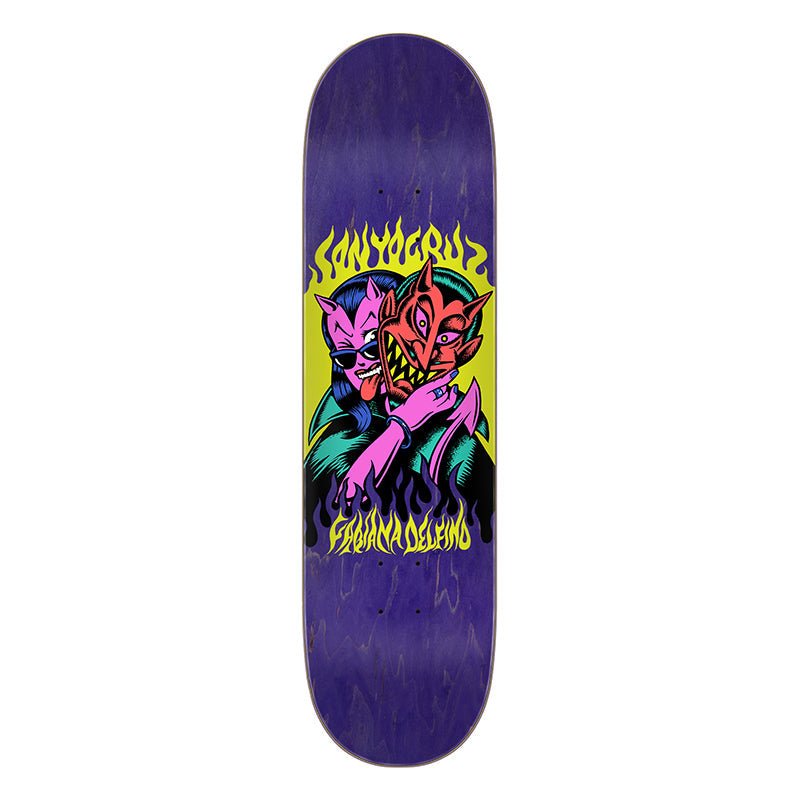 Santa Cruz 8.25" x 31.6" Delfino Devil VX Deck Skateboard Deck-5150 Skate Shop