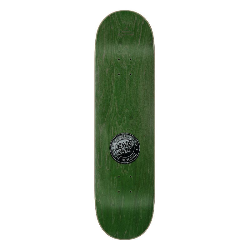 Santa Cruz 8.25" x 31.8" Dollar Hand 7 Ply Birch Skateboard Deck-5150 Skate Shop