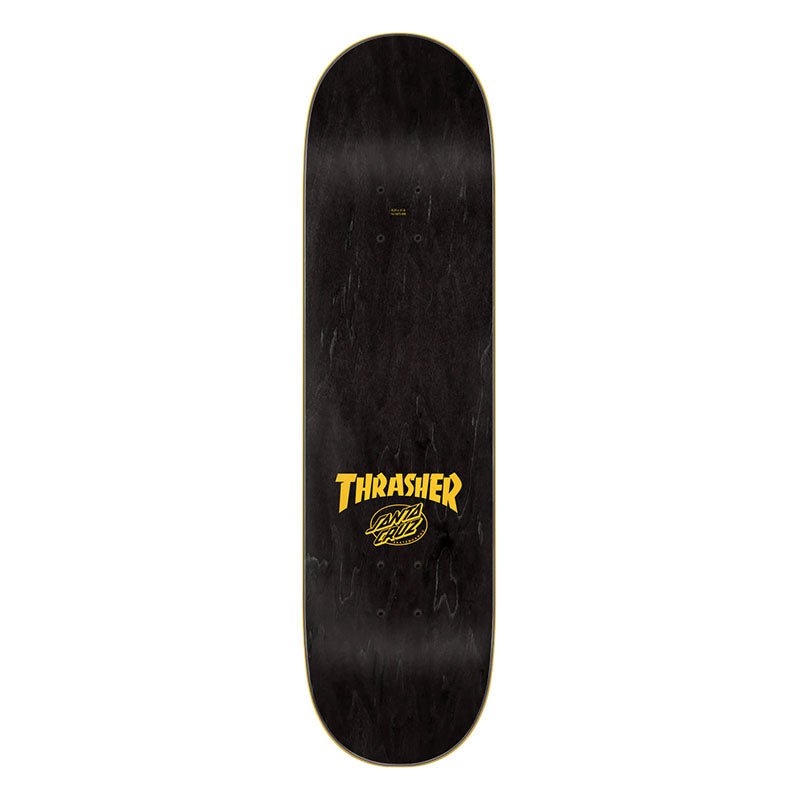 Santa Cruz 8.25" x 31.8" Thrasher Screaming Flame Logo Skateboard Deck-5150 Skate Shop