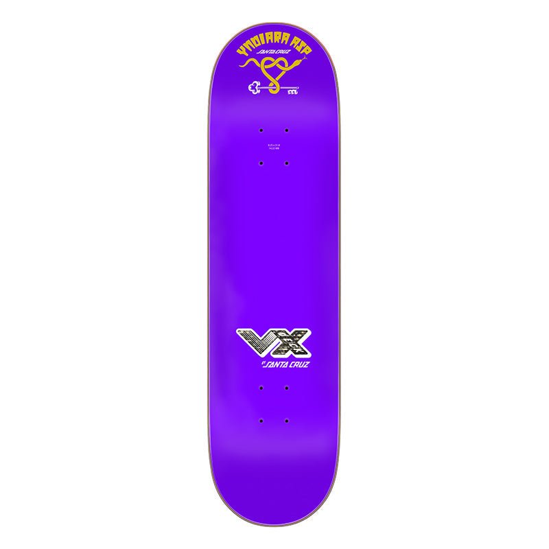 Santa Cruz 8.25" x 31.83" Asp Slither VX Twin Deck Skateboard Deck-5150 Skate Shop