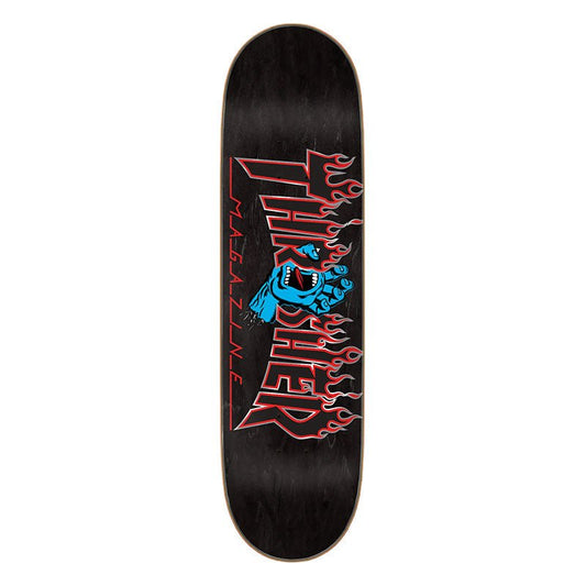 Santa Cruz 8.5" x 32.2" Thrasher Screaming Flame Logo Skateboard Deck - 5150 Skate Shop