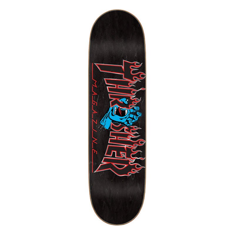 Santa Cruz 8.5" x 32.2" Thrasher Screaming Flame Logo Skateboard Deck-5150 Skate Shop