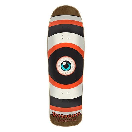Santa Cruz 9.62" x 31.54" Roskopp Target Eye Reissue Skateboard Deck - 5150 Skate Shop