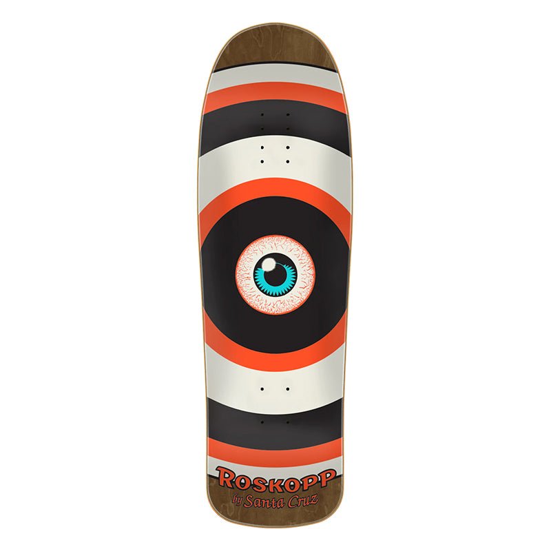 Santa Cruz 9.62" x 31.54" Roskopp Target Eye Reissue Skateboard Deck-5150 Skate Shop