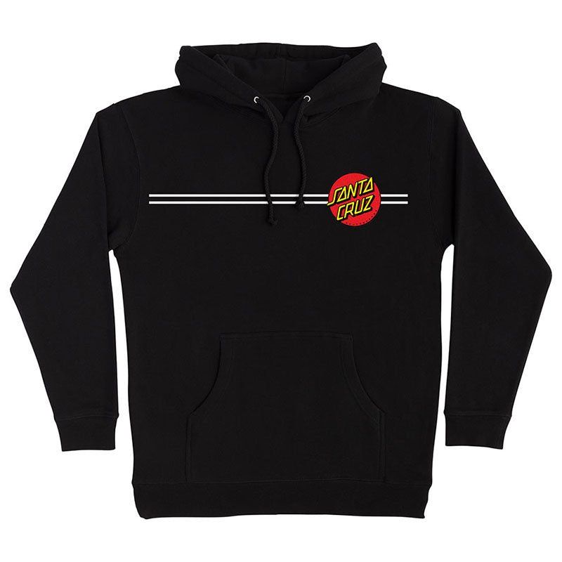Santa Cruz Classic Dot P/O Hooded Heavyweight Mens Sweatshirt 5150 Skate Shop