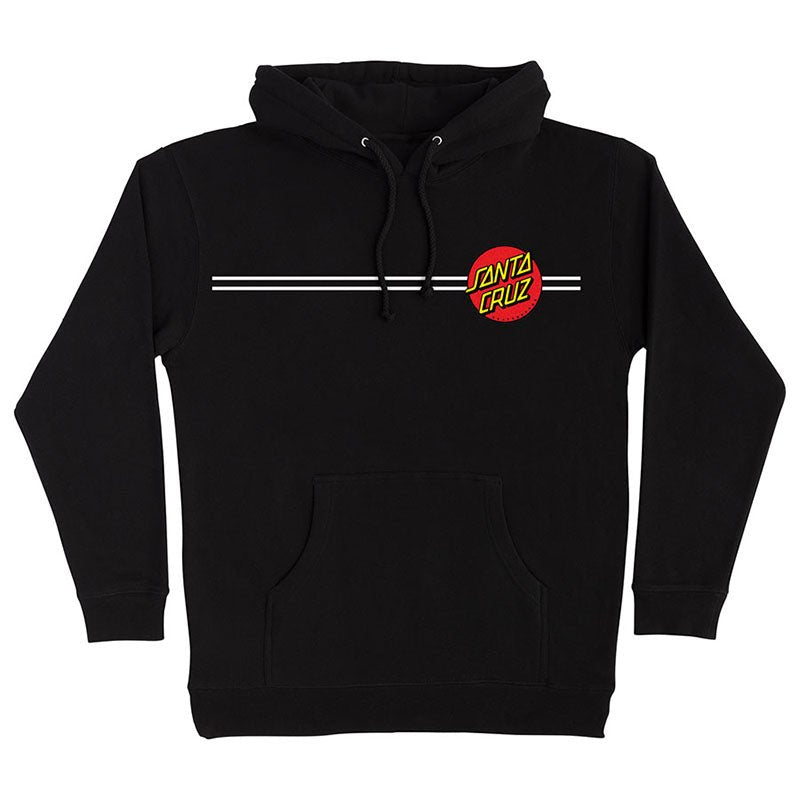 Santa Cruz Classic Dot P/O Hooded Heavyweight Mens Sweatshirt-5150 Skate Shop