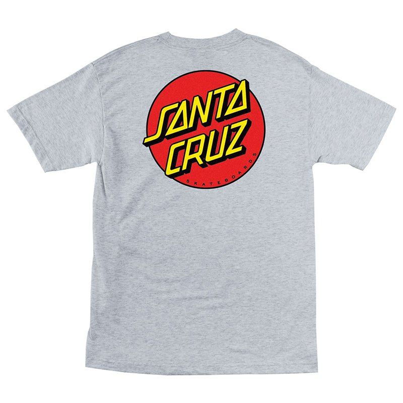 Santa Cruz Classic Dot Short Sleeve  Heavyweight Mens T-Shirts 5150 Skate Shop