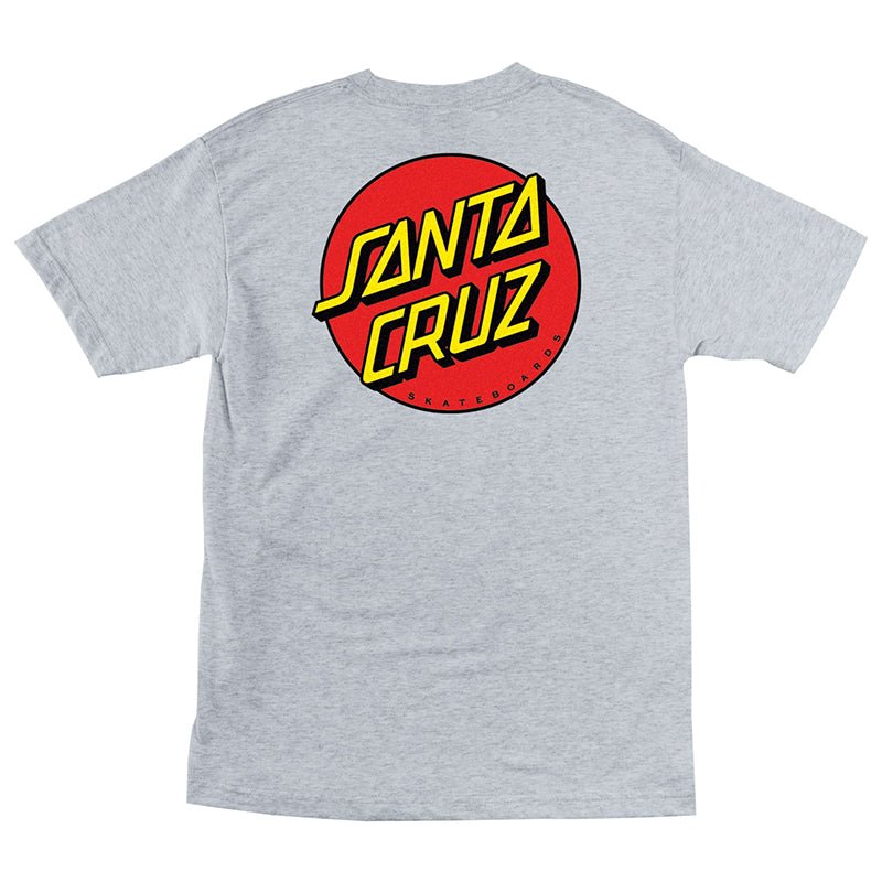 Santa Cruz Classic Dot Short Sleeve Heavyweight Mens T-Shirts-5150 Skate Shop