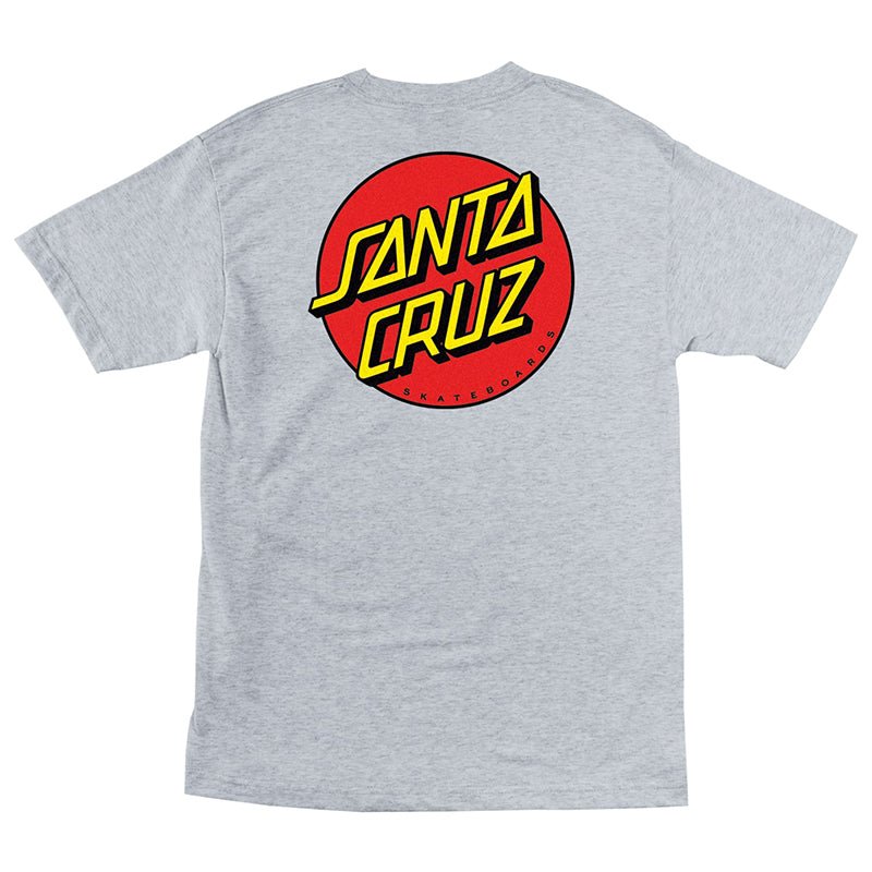 Santa Cruz Classic Dot Short Sleeve Heavyweight Mens T-Shirts - 5150 Skate Shop