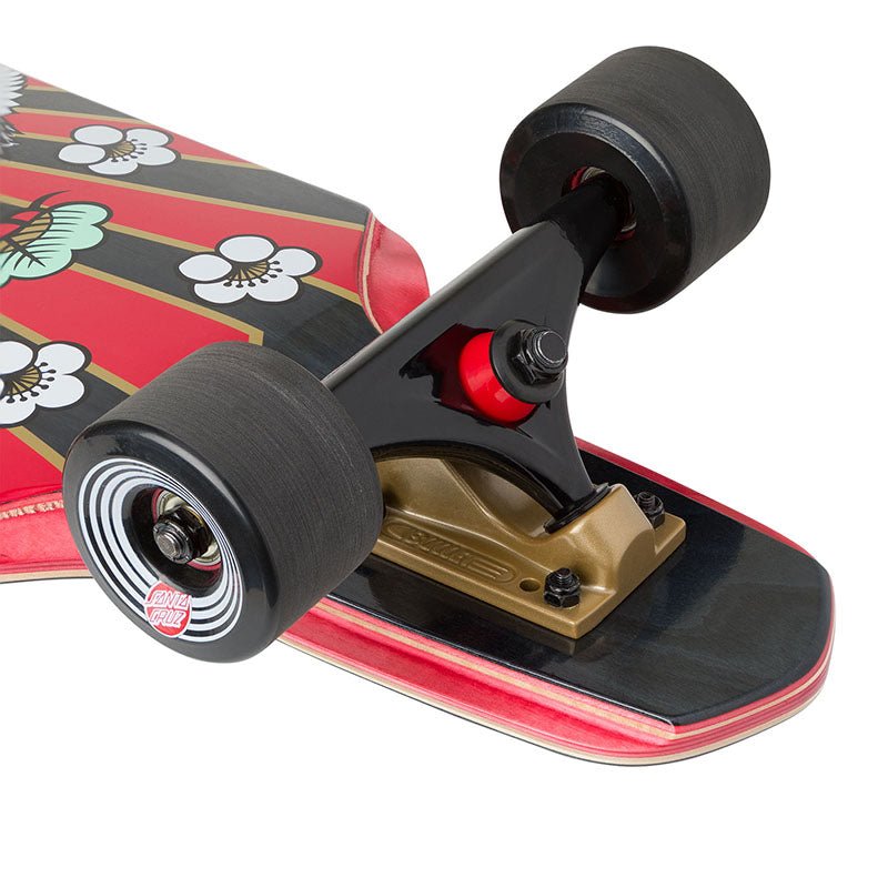 Santa Cruz Crane Dot 9.50" x 37.52" Drop Down Cruiser Skateboard - 5150 Skate Shop
