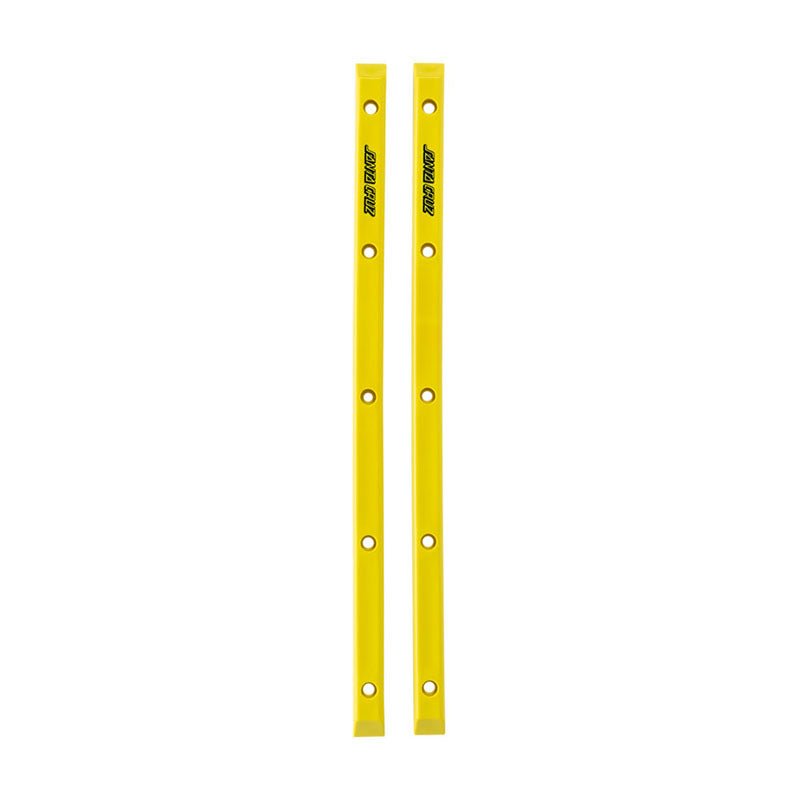 Santa Cruz (NEON YELLOW) Slimline Skateboard Rails 2pk-5150 Skate Shop