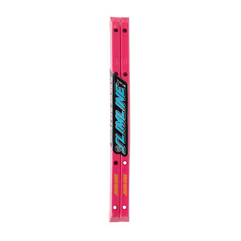 Santa Cruz (PINK) Slimline Skateboard Rails 2pk 5150 Skate Shop