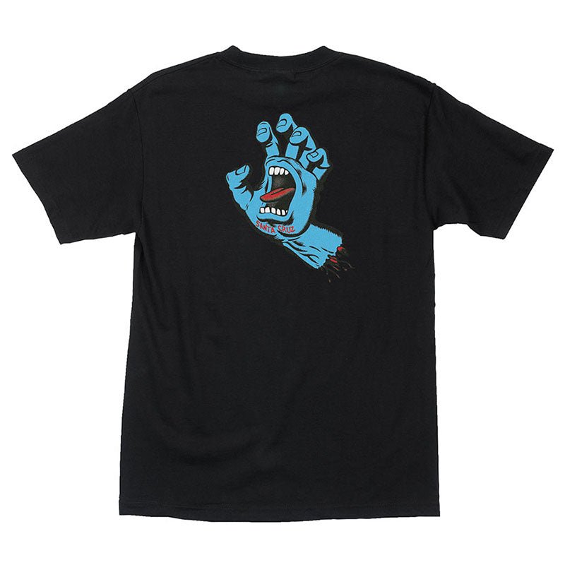 Santa Cruz Screaming Hand Short Sleeve Heavyweight Mens T-Shirts-5150 Skate Shop