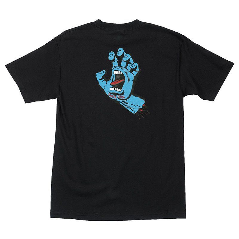 Santa Cruz Screaming Hand Short Sleeve Heavyweight Mens T-Shirts 5150 Skate Shop
