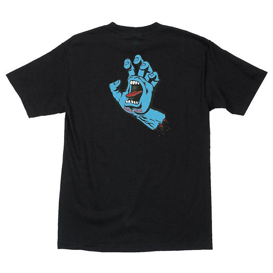 Santa Cruz Screaming Hand Short Sleeve Heavyweight Mens T-Shirts 5150 Skate Shop