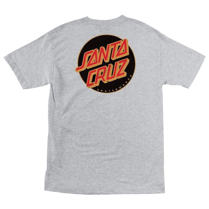 Santa Cruz Skateboards Classic Dot Regular S/S Mens T-Shirts 5150 Skate Shop