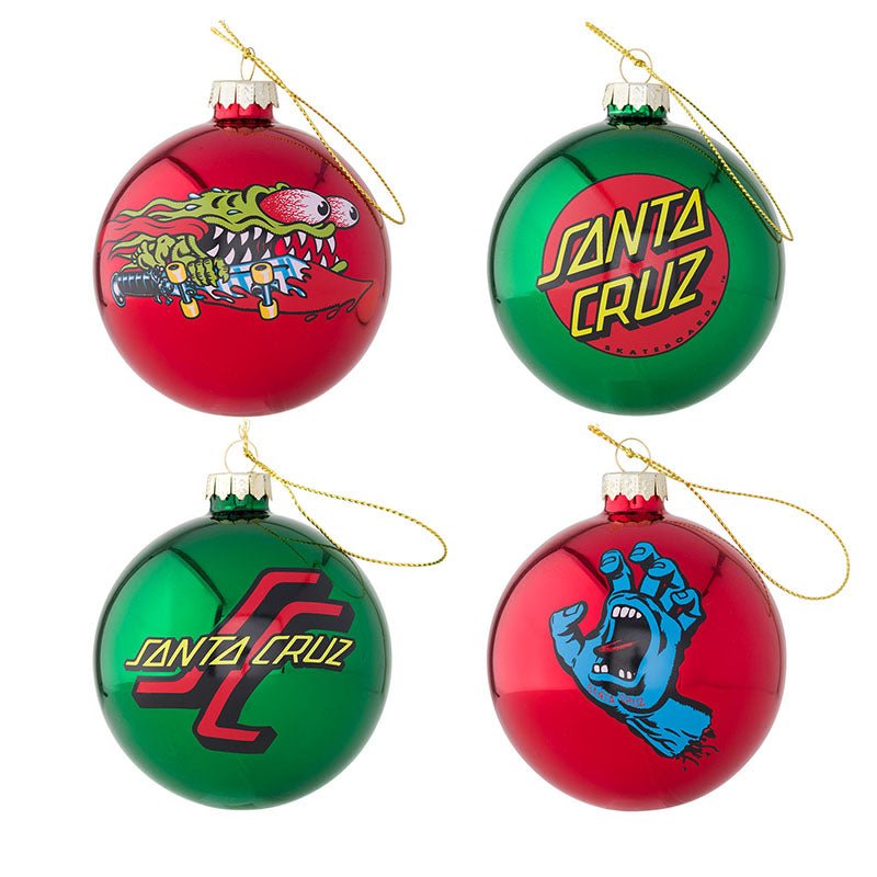 Santa Cruz Skateboards Classics Ornament Set-5150 Skate Shop