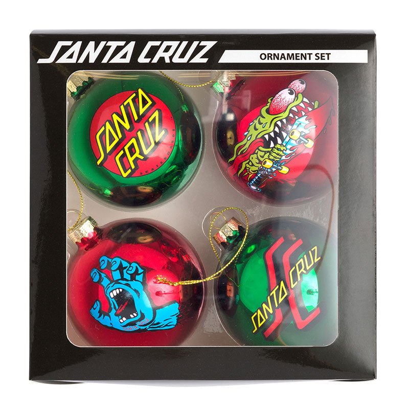 Santa Cruz Skateboards Classics Ornament Set-5150 Skate Shop