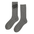 Santa Cruz Skateboards Eco Gunmetal Heather Opus Eco Dot Mens Socks-5150 Skate Shop