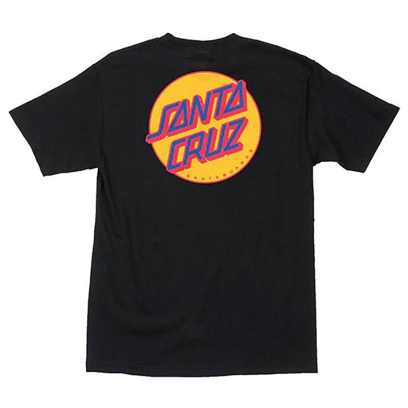 Santa Cruz Skateboards Other Dot Regular S/S Black/Mustard T-Shirt 5150 Skate Shop