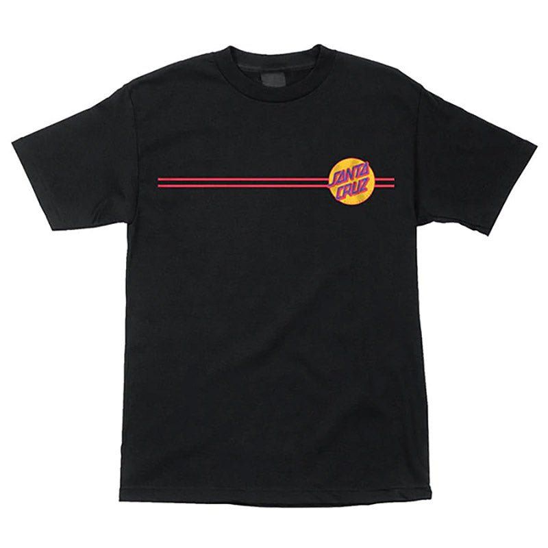 Santa Cruz Skateboards Other Dot Regular S/S Black/Mustard T-Shirt 5150 Skate Shop