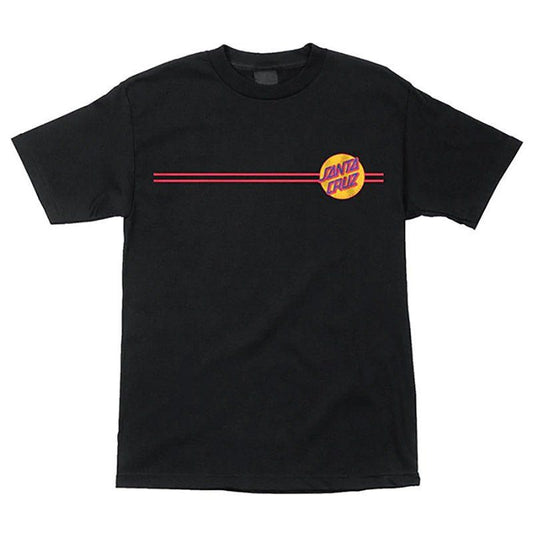 Santa Cruz Skateboards Other Dot Regular S/S Black/Mustard T-Shirt 5150 Skate Shop