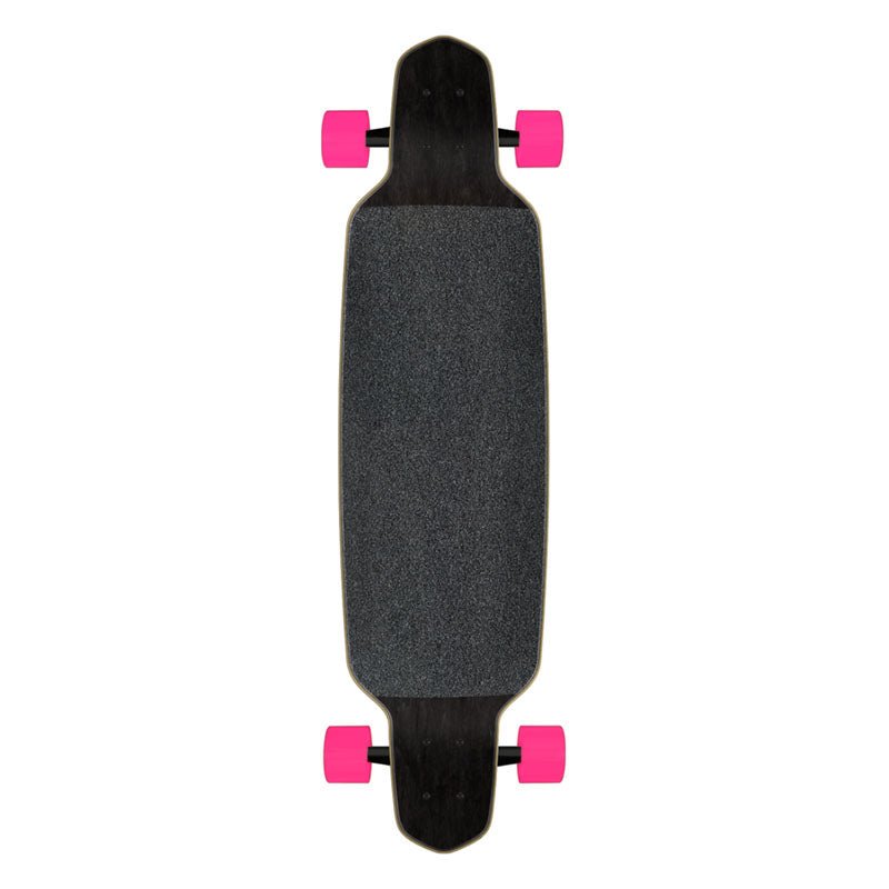 Santa Cruz Toxic Hand 9.50" x 37.52" Drop Down Cruiser Skateboard-5150 Skate Shop