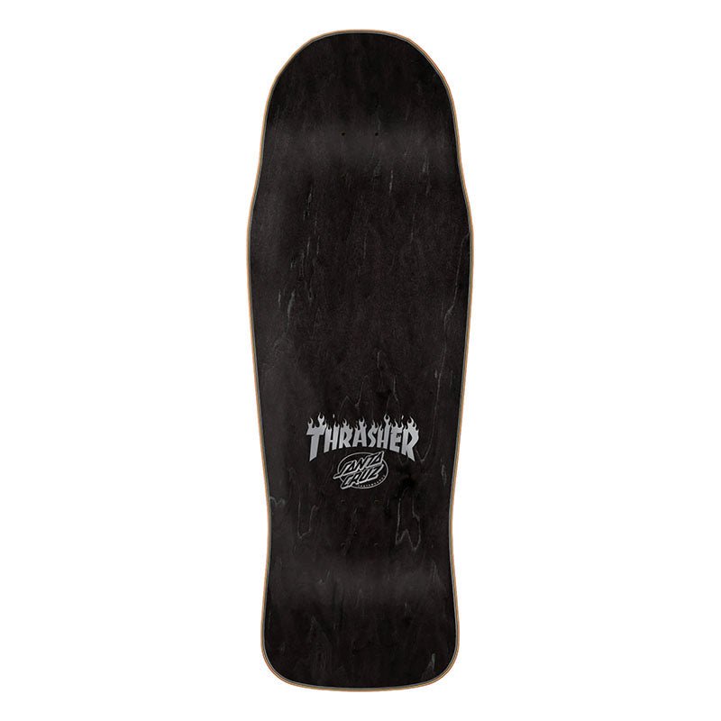 Santa Cruz x Thrasher 10.34" x 30.54" Winkowski Primeval Shaped Skateboard Deck - 5150 Skate Shop