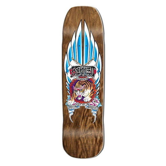 Santa Monica Airlines 9" x 33" Brown Stain (SMA) BENNET TIGER HARADA Skateboard Deck 5150 Skate Shop