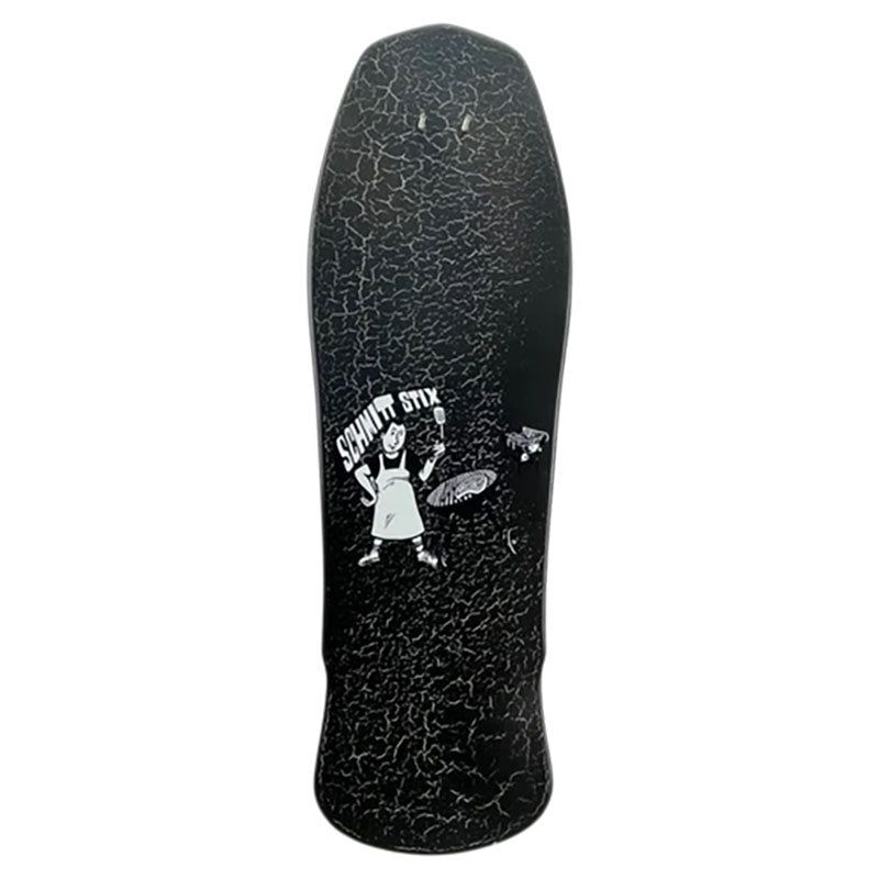Schmitt Stix 10.125" x 30.625" CRACKLE Joe Lopes BBQ Limited Skateboard Deck 5150 Skate Shop