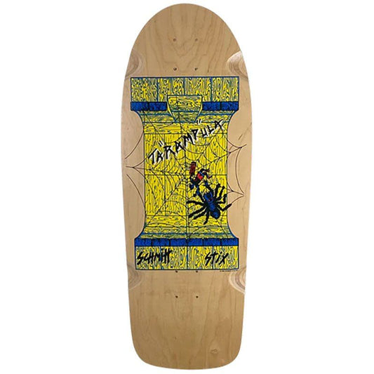 Schmitt Stix 10" x 29.5" Tarampula Re-issue NATURAL Skateboard Deck 5150 Skate Shop