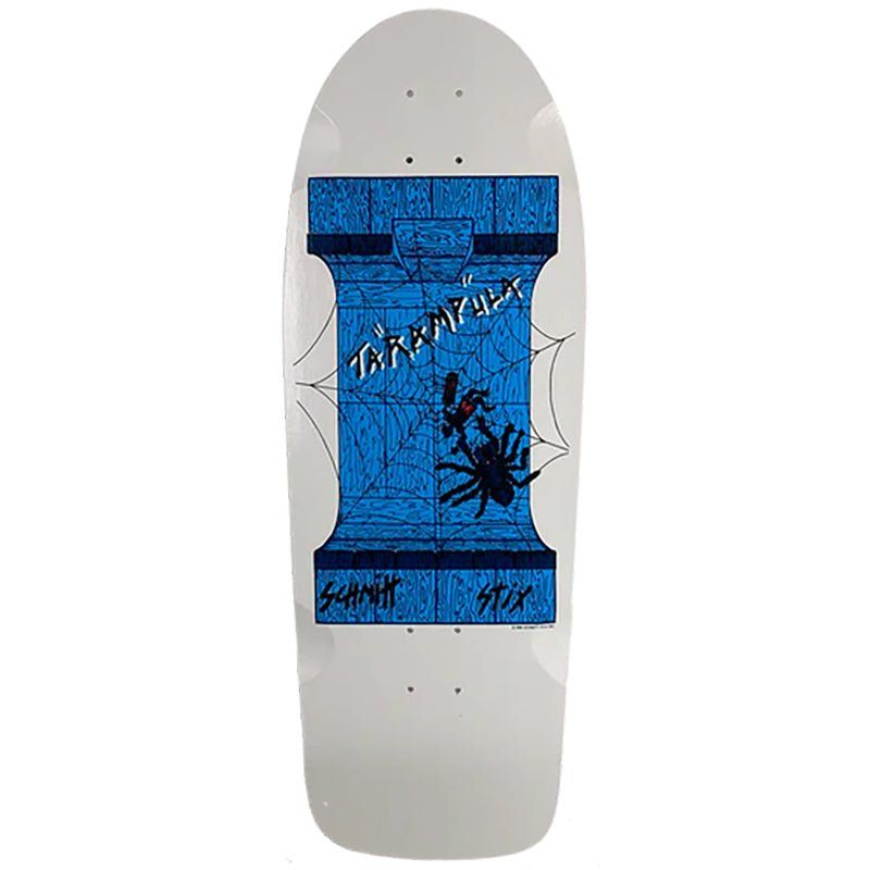 Schmitt Stix 10" x 29.5" Tarampula Re-issue WHITE DIP Skateboard Deck 5150 Skate Shop