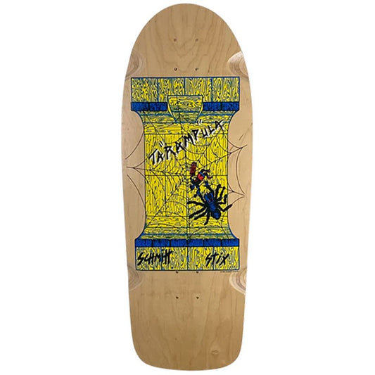 Schmitt Stix 10" x 29.5" Tarampula Re-issue (NATURAL) Skateboard Deck - 5150 Skate Shop