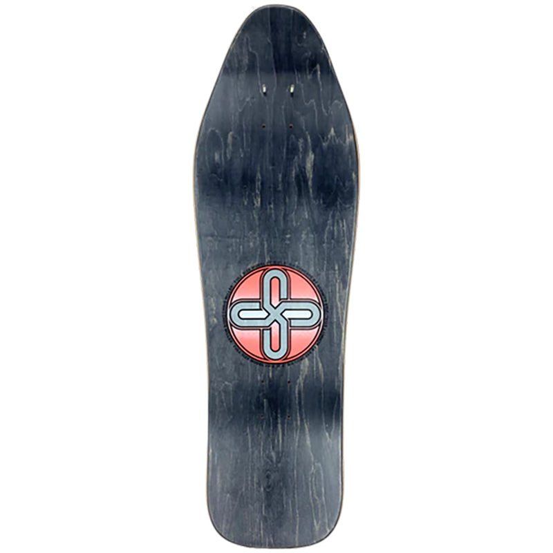 Schmitt Stix 10"x 31.875" Chris Miller III Bird In Mouth BLACK STAIN Skateboard Deck 5150 Skate Shop