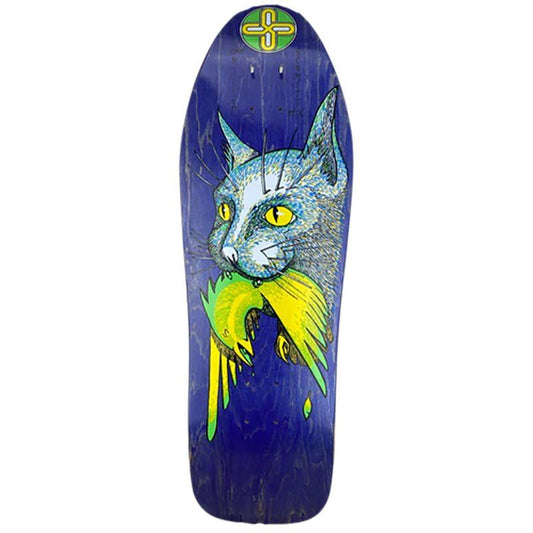 Schmitt Stix 10"x 31.875" Chris Miller III Bird In Mouth (PURPLE STAIN) Skateboard Deck 5150 Skate Shop