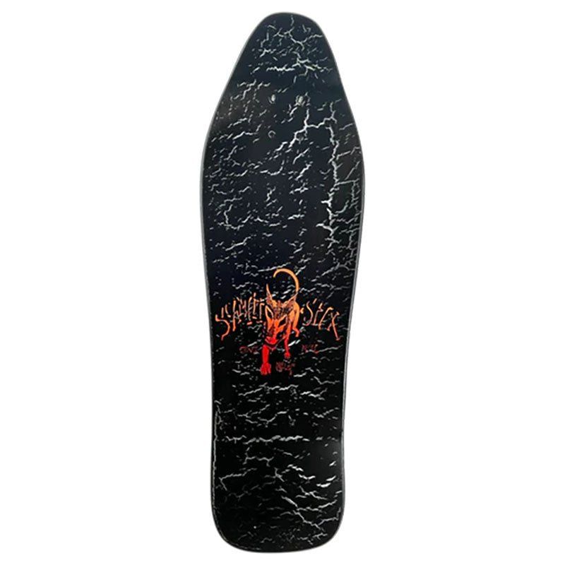 Schmitt Stix 10" x 31.875" CRACKLE  Chris Miller Dog Large Limited Skateboard Deck 5150 Skate Shop