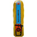 Schmitt Stix 10" x 33" Chainsaw (YELLOW STAIN) Skateboard Deck-5150 Skate Shop