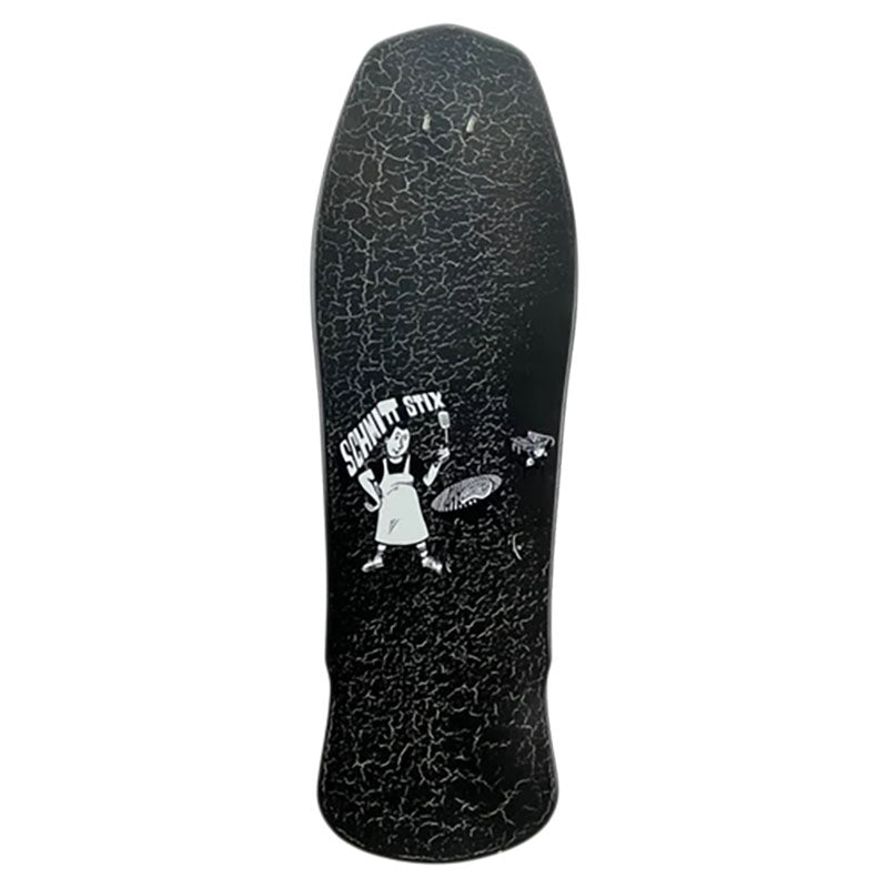 Schmitt Stix 10.125" x 30.625" CRACKLE Joe Lopes BBQ Limited Skateboard Deck-5150 Skate Shop