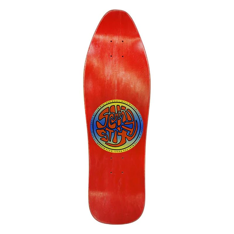 Schmitt Stix 9.5" x 30" Chris Miller Cat Bird (RED STAIN) Skateboard Deck - 5150 Skate Shop