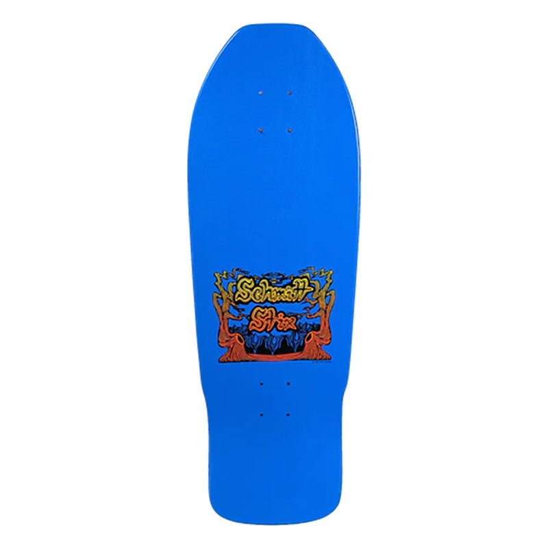 Schmitt Stix 9.875" x 31" Allen Midgette Flower Picker Re-issue (BLUE DIP) Skateboard Deck-5150 Skate Shop