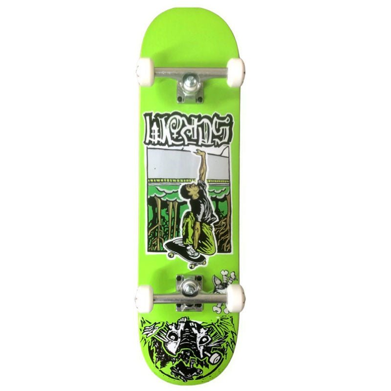 Scram 8.25" Keenan Green Custom Complete Skateboard - 5150 Skate Shop