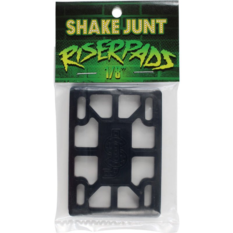Shake Junt 1/8" Hard Black Riser Pads (2pk) - 5150 Skate Shop