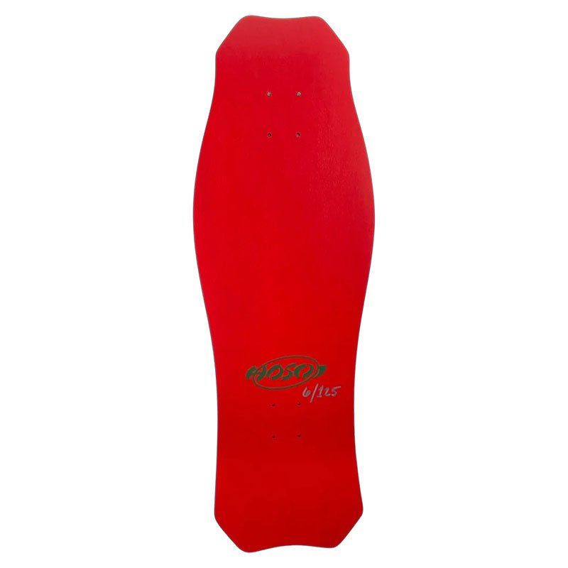 SIGNED & NUMBERED HOSOI CHRISTMAS 2022 OG HAMMERHEAD 10.5" x 31" Green Red 5150 Skate Shop