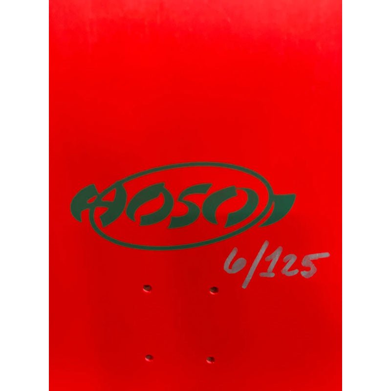 SIGNED & NUMBERED HOSOI CHRISTMAS 2022 OG HAMMERHEAD 10.5" x 31" Green Red-5150 Skate Shop